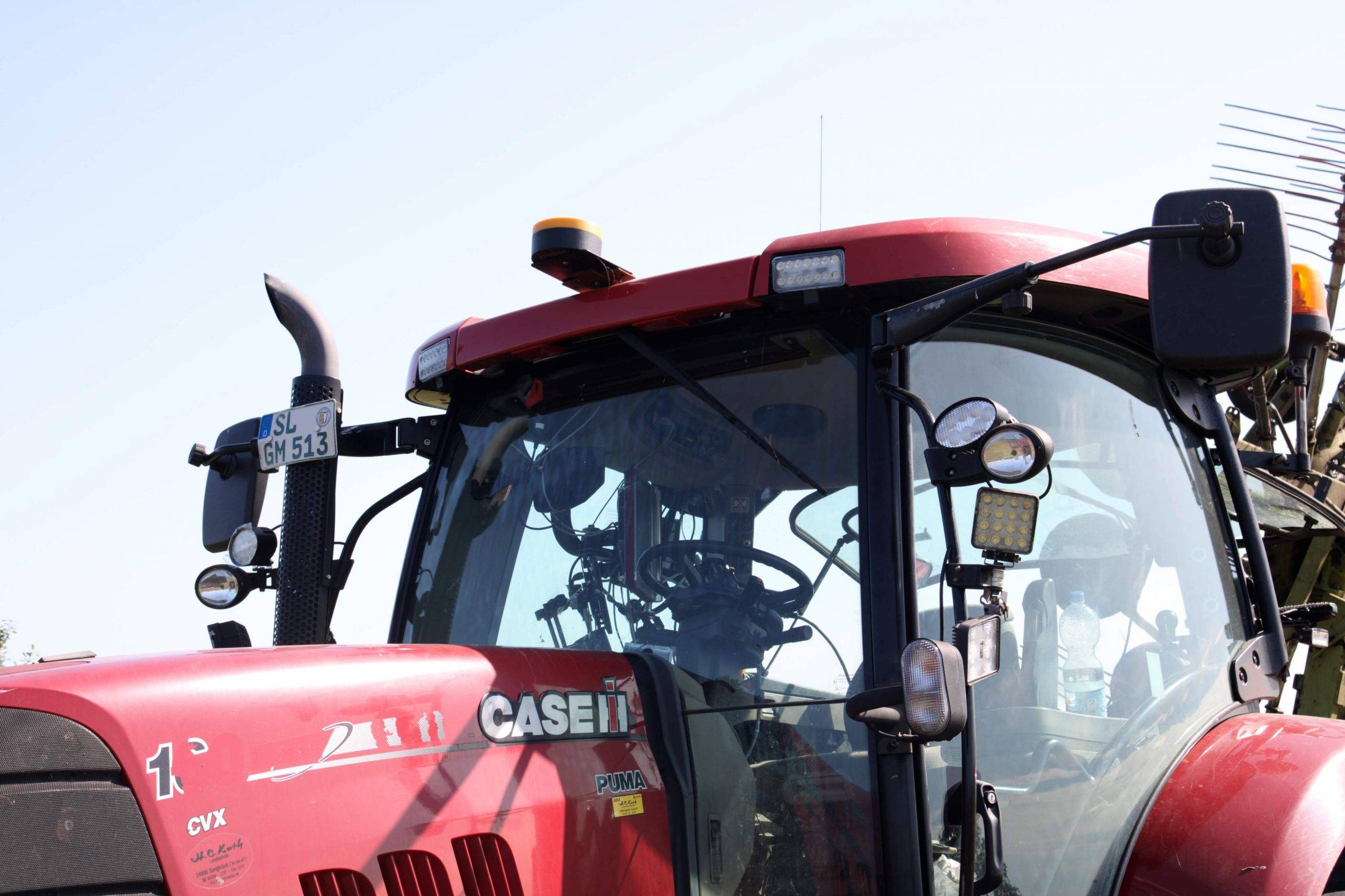 Traktor GPSLenksystem für die Landwirtschaft FieldBee