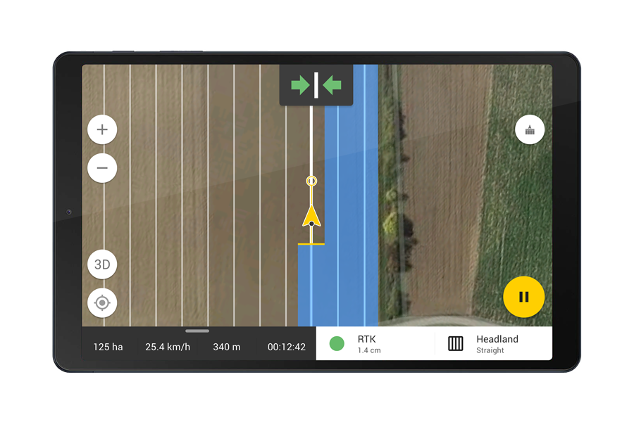 Tractor GPS navigation (Premium subscription) FieldBee