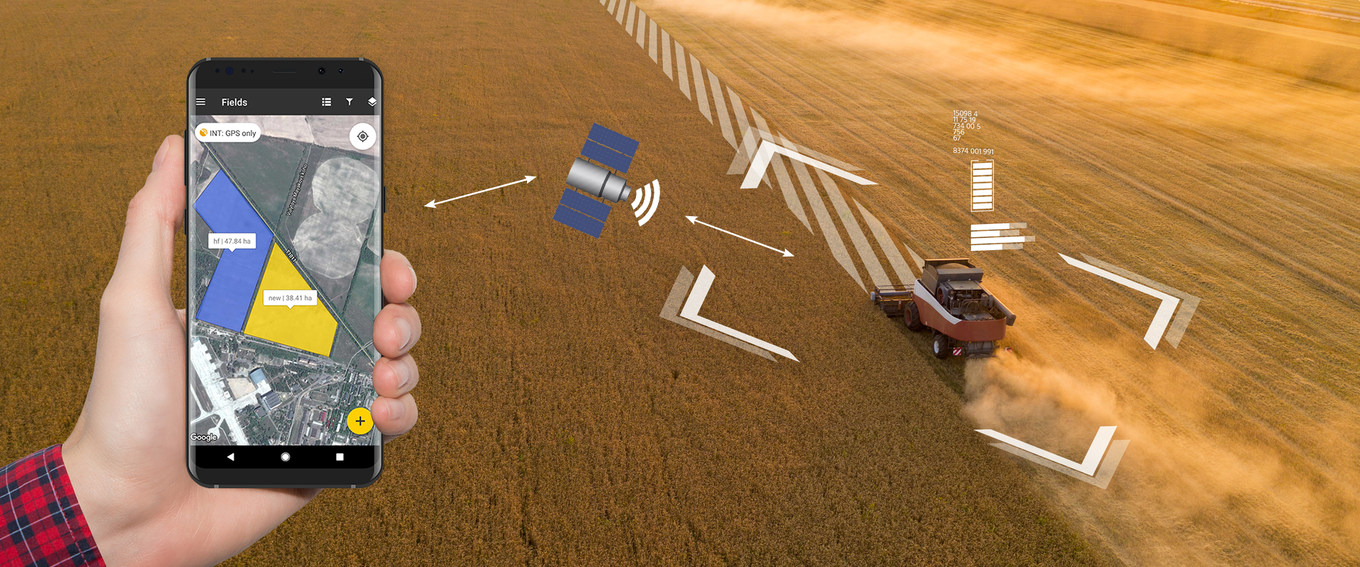 Types and applications of modern precision farming systems