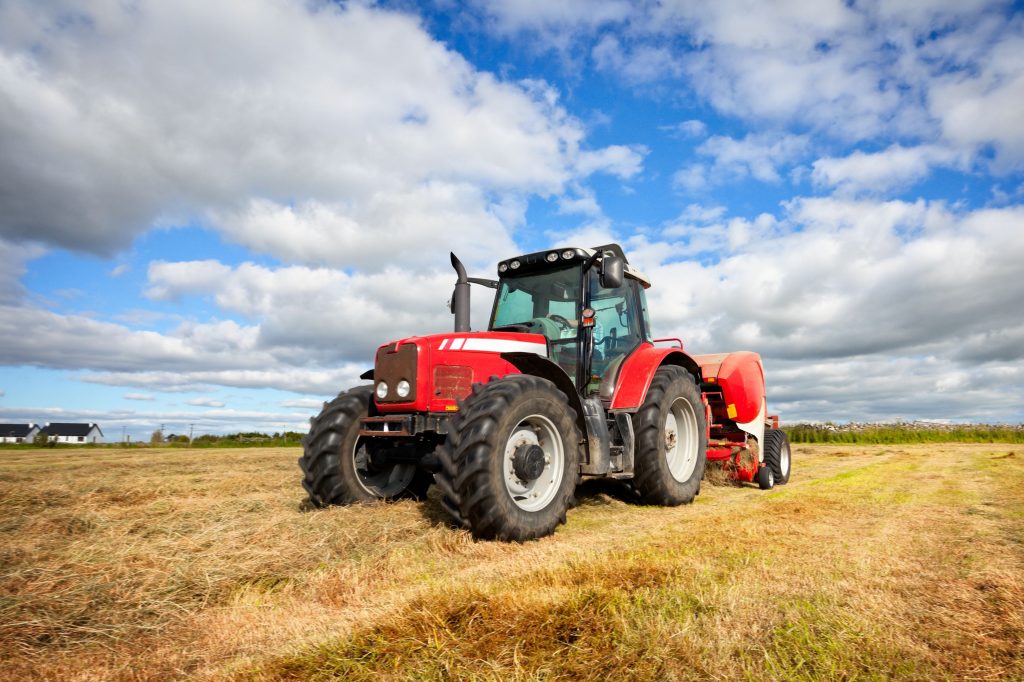 tractor collecting