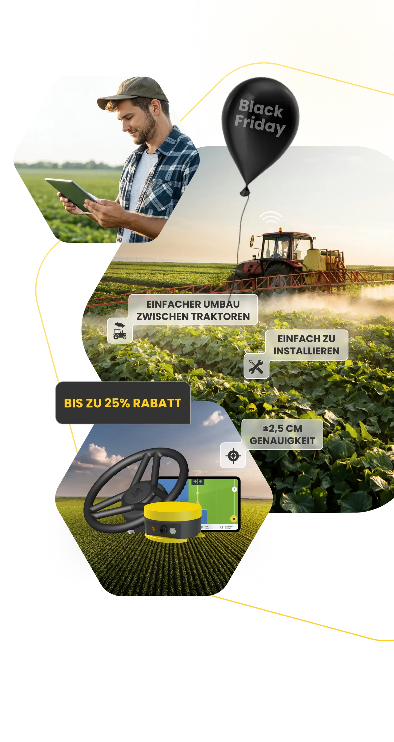 Mobile hero section cover image