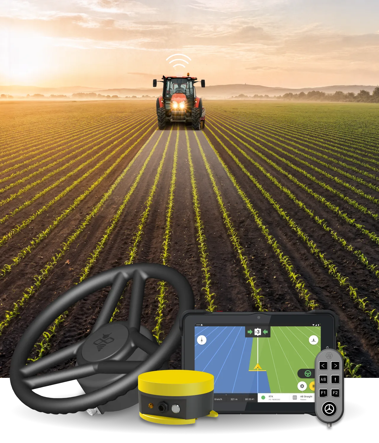 Mobile hero section cover image