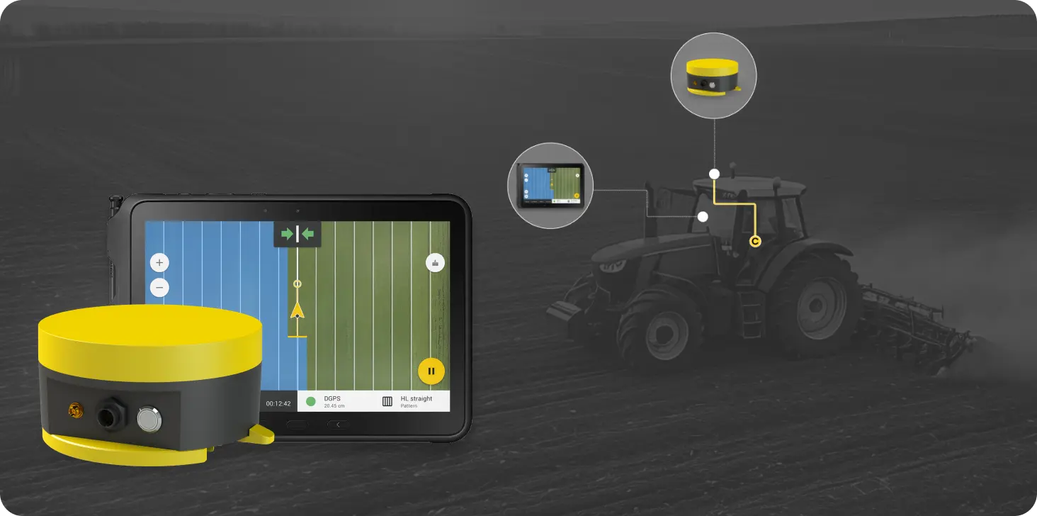 Sistema di sterzo automatico Steer Ready