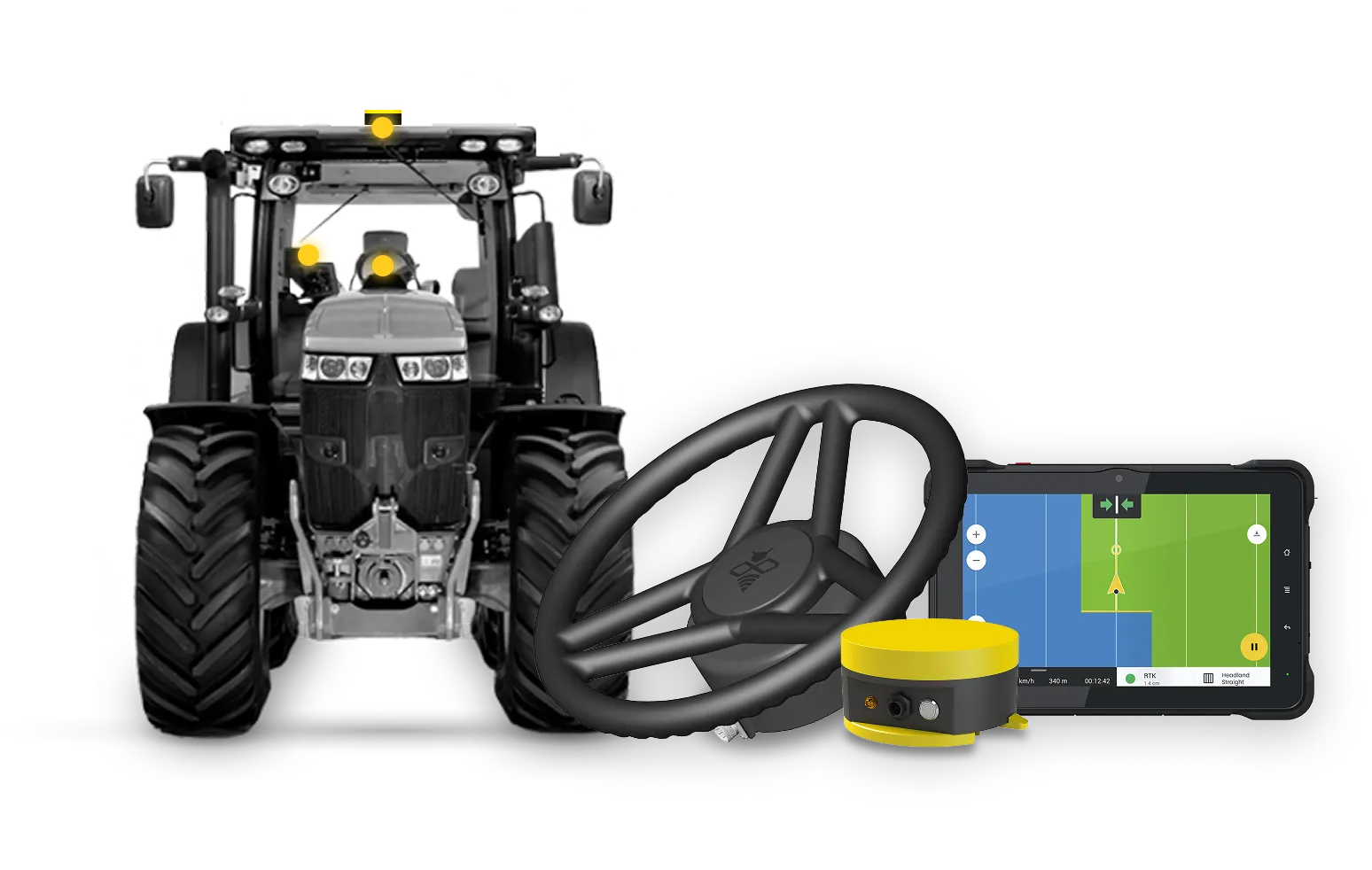 Sistema di sterzo automatico PowerSteer