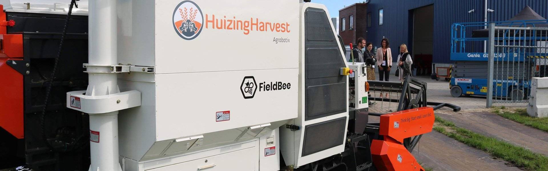 First Autonomous Harvester powered by eFarmer Fieldbee GPS systems