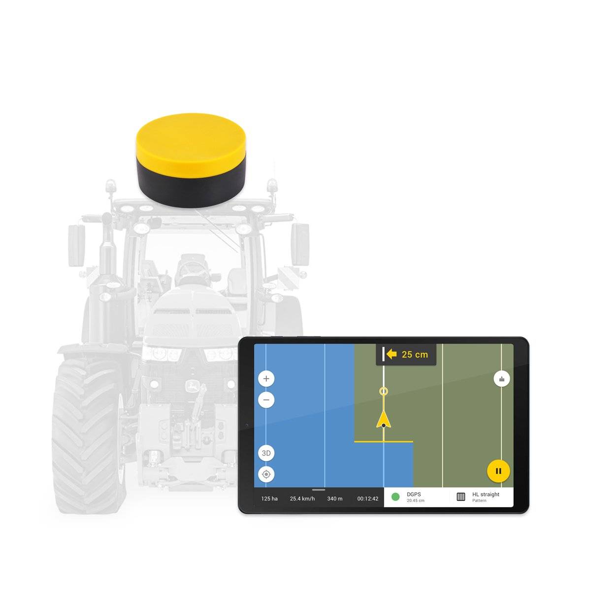 Tractor GPS guidance system for agriculture Sale in FieldBee