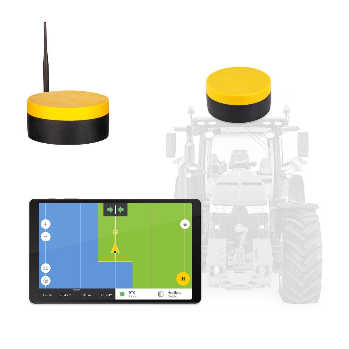 min sådan Lignende RTK GPS system for agriculture | FieldBee
