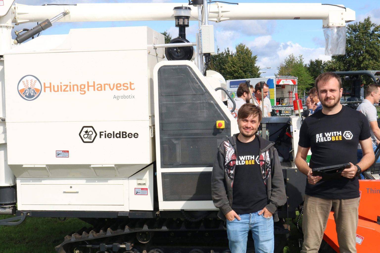 First Autonomous Harvester powered by eFarmer Fieldbee GPS systems