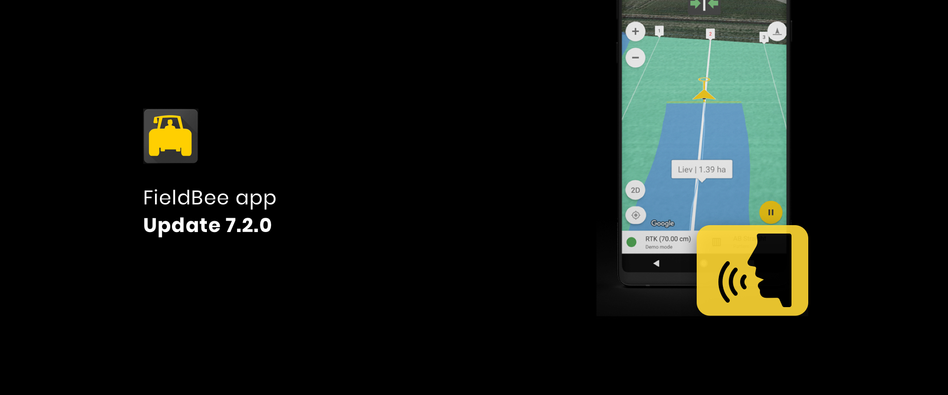 Farmers ask we improve! FieldBee App version 7.2.0 release note
